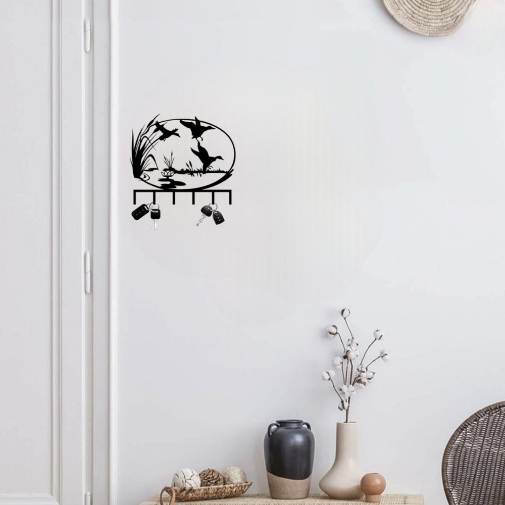 Duck Key Hook Wall Mount, Hanging Key Organizer